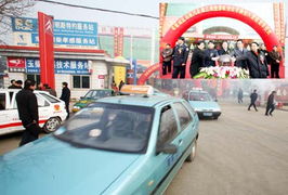 新裝出租汽車孝感城區閃亮登場